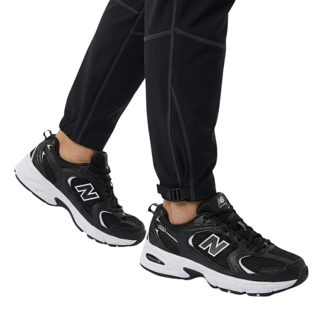 NB 530 Black/White (1:1 batch)