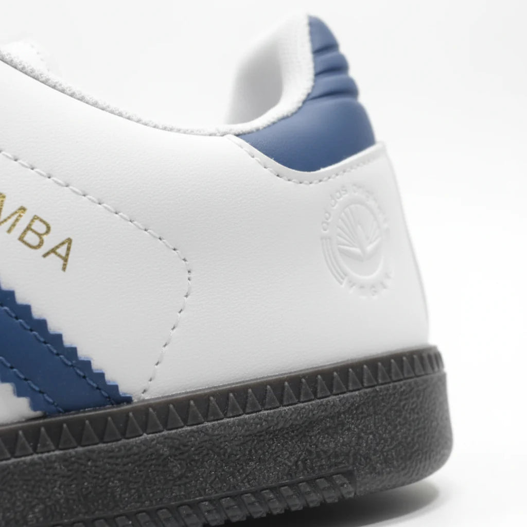 ADIDAS SAMBA WHITE & BLUE
