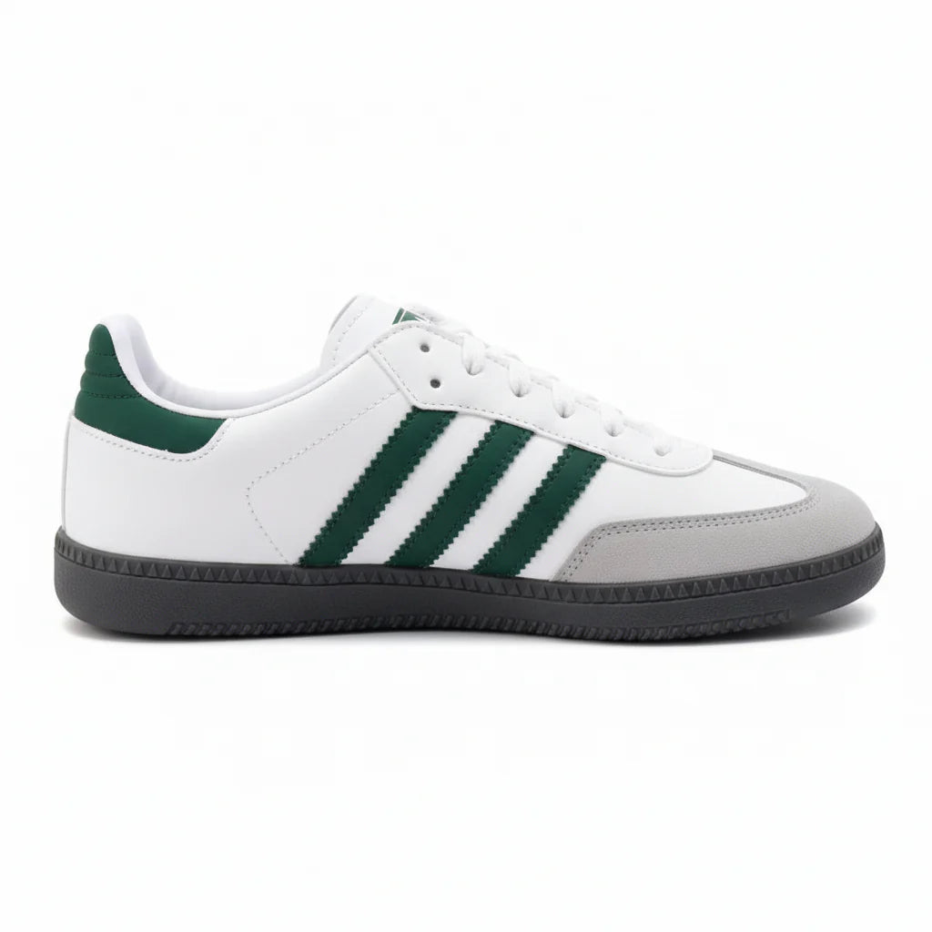 ADIDAS SAMBA WHITE & GREEN