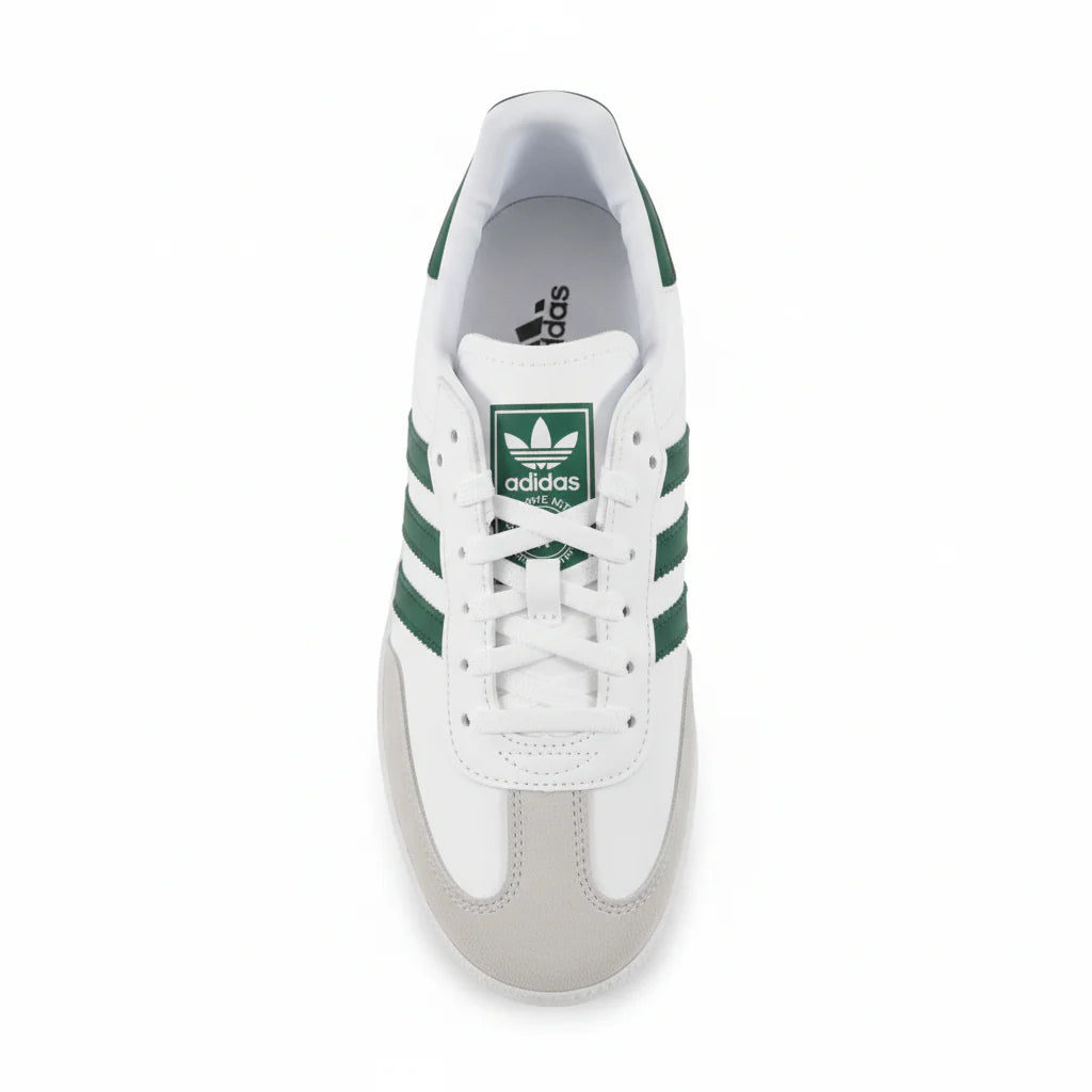 ADIDAS SAMBA WHITE & GREEN