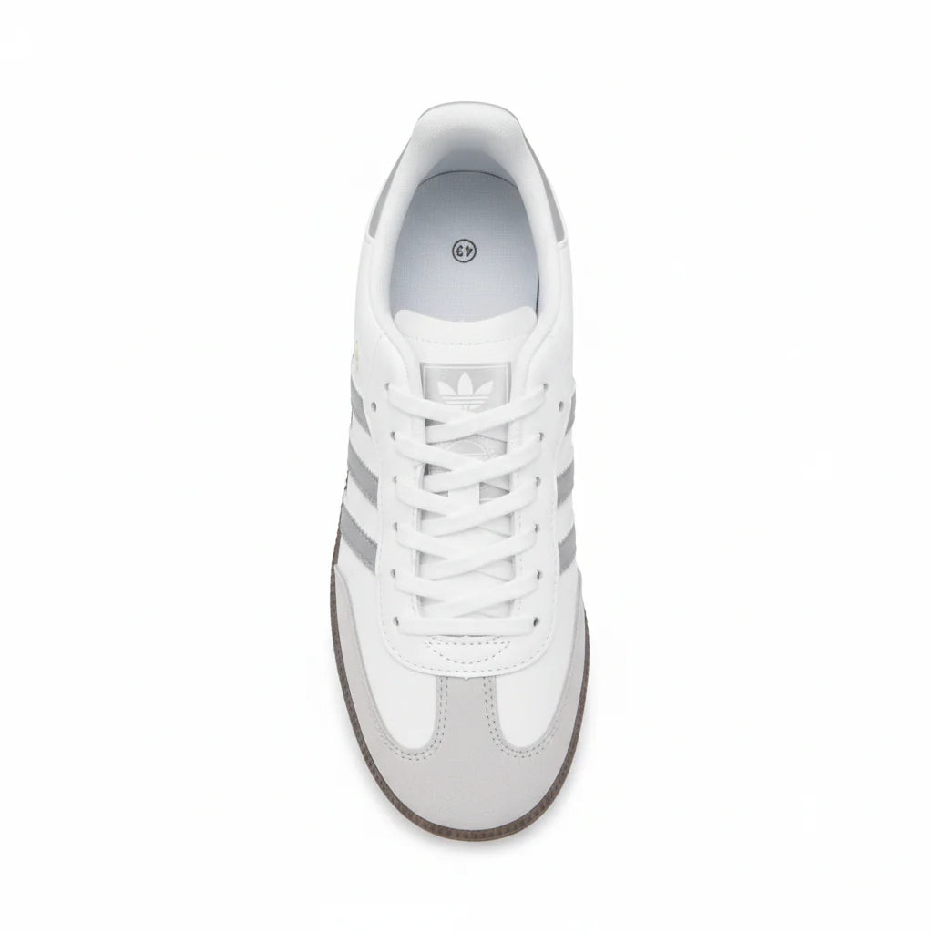 ADIDAS SAMBA WHITE & GREY